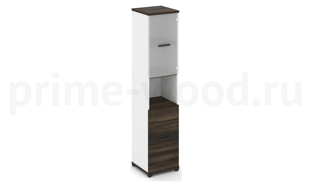 Шкаф одна узкая секция, 5 ниш (Эко) CN.STU.E-513 SM B/W - фото 0